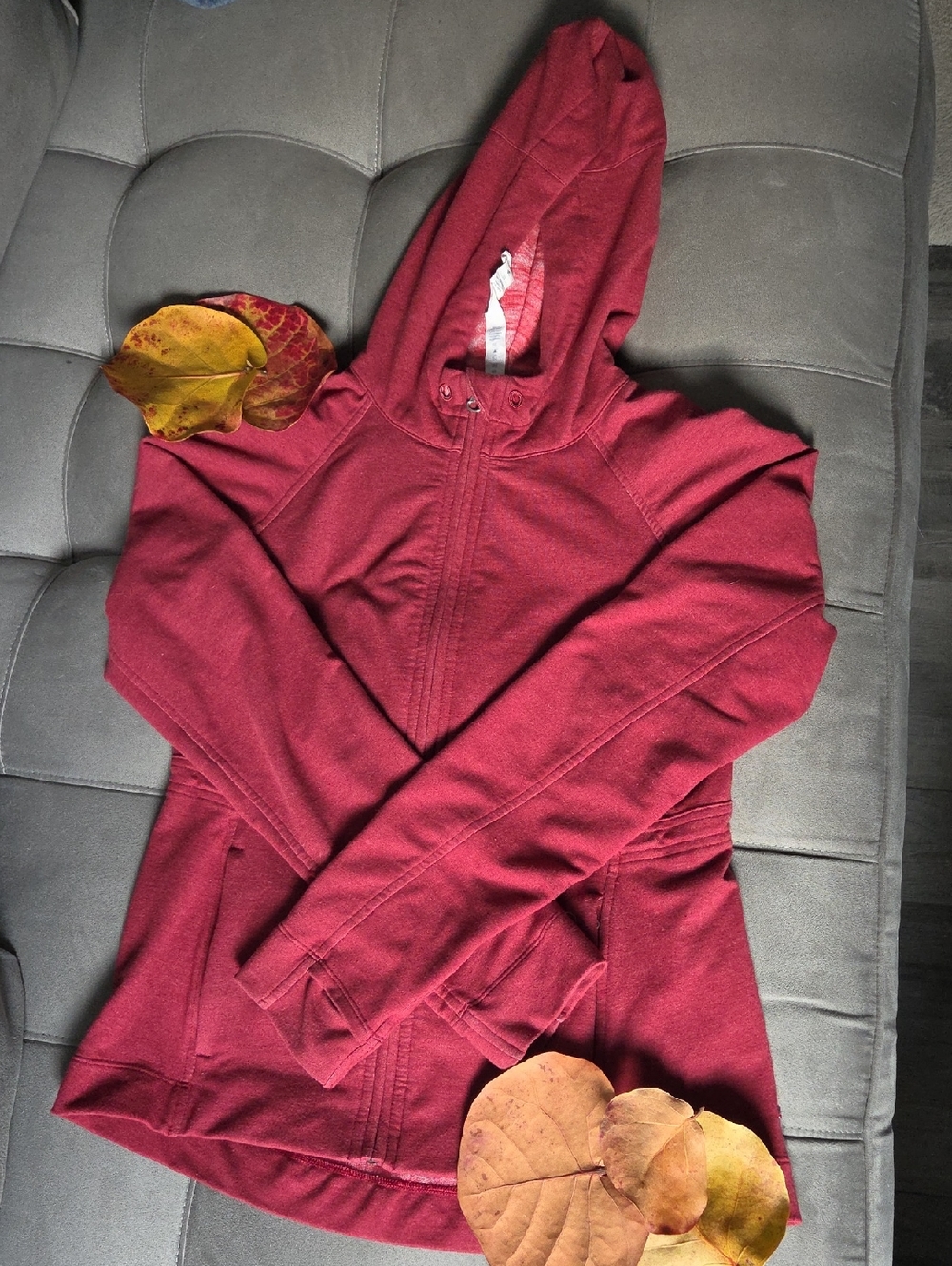 Lululemon Women's Take Ten Zippered Hoodie.